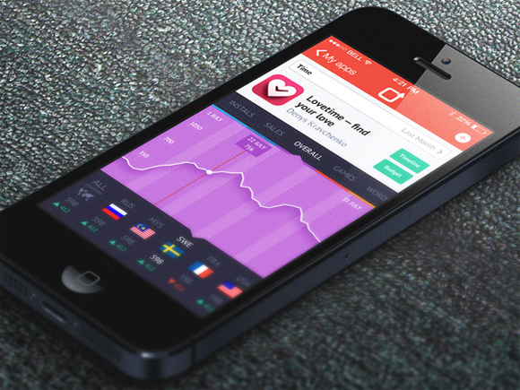 25款移動類軟件APP圖表設計欣賞