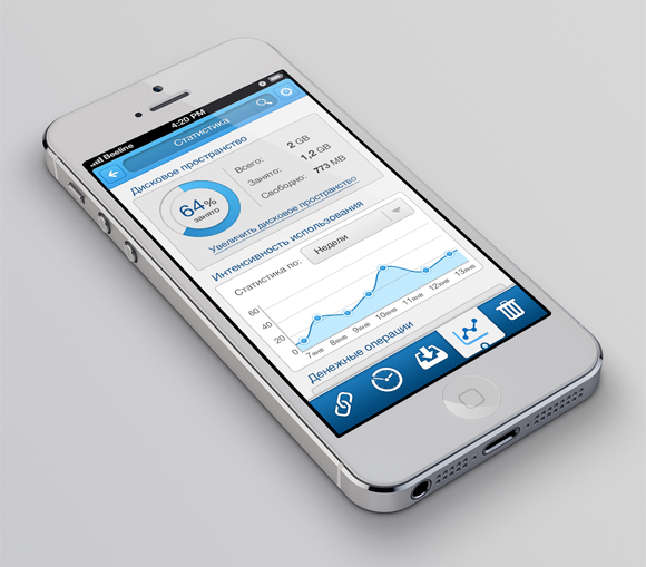 25款移動(dòng)類軟件APP圖表設(shè)計(jì)欣賞