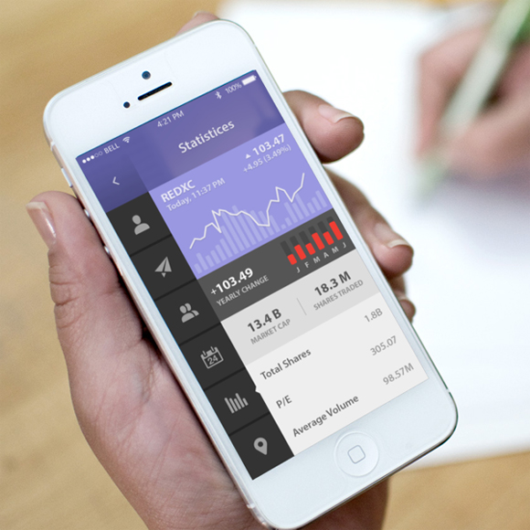 25款移動(dòng)類軟件APP圖表設(shè)計(jì)欣賞