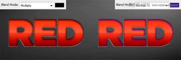 Photoshop通過字體實例解析內陰影功能