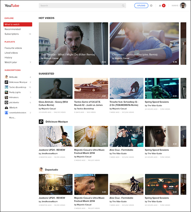 29例主流社交網(wǎng)站的非官方再設(shè)計欣賞