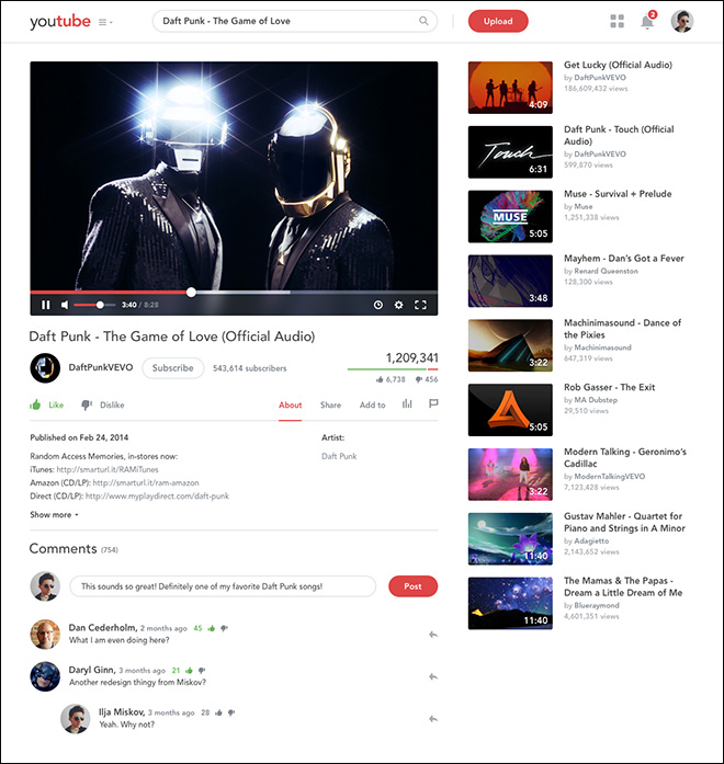 29例主流社交網(wǎng)站的非官方再設(shè)計欣賞