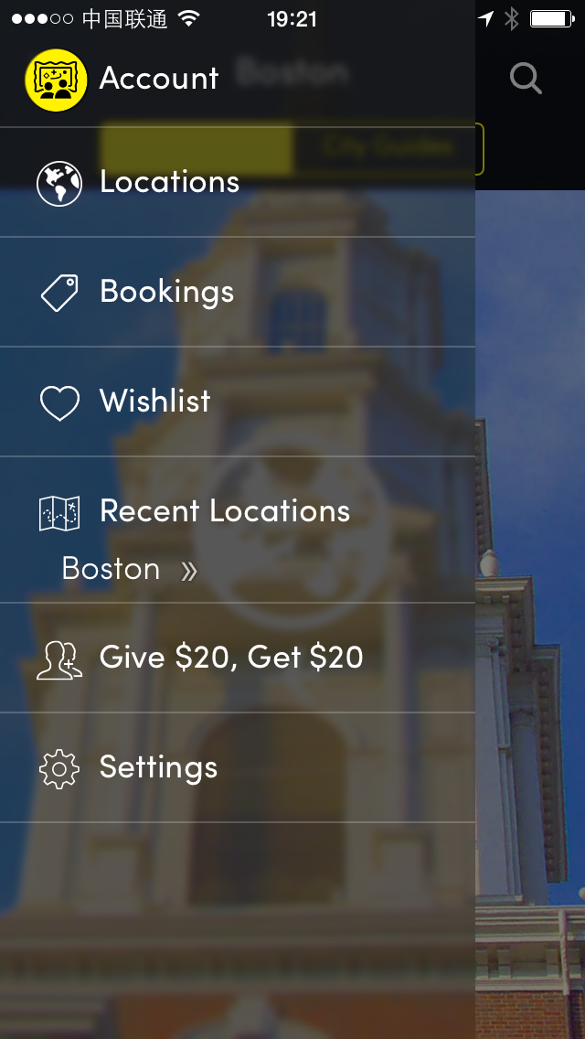 精選移動(dòng)APP應(yīng)用側(cè)邊欄設(shè)計(jì)賞析