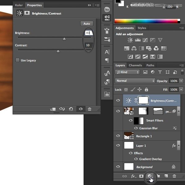 Photoshop�OӋ�r�еĴ��N���}���