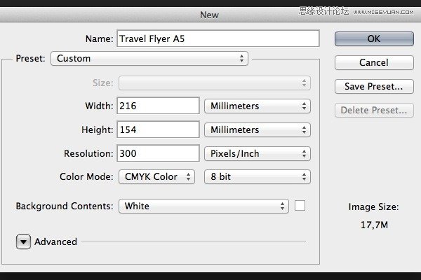Photoshop設計時尚的促銷專題頁面