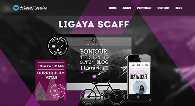 精選國外幾何元素風格的網站設計欣賞