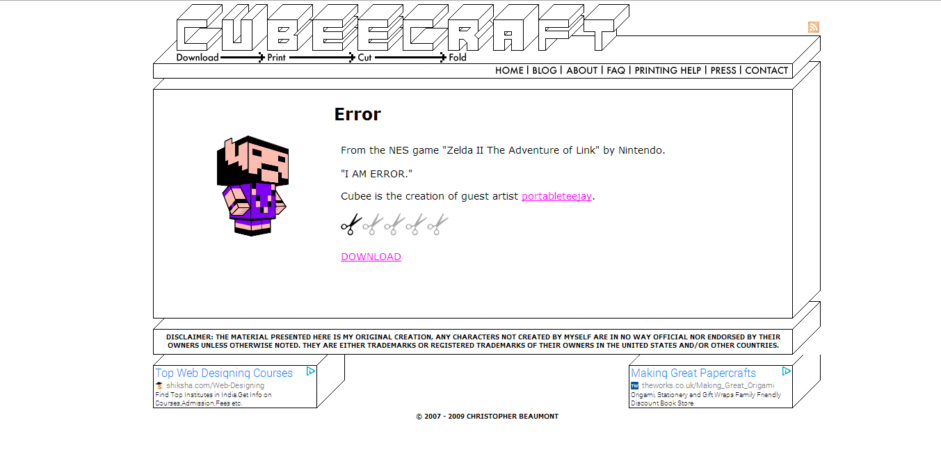 不容錯過的優秀404頁面設計欣賞
