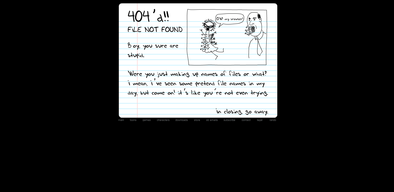 不容錯過的優秀404頁面設計欣賞