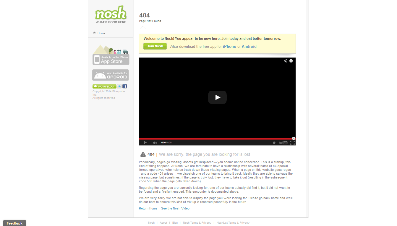 不容錯過的優秀404頁面設計欣賞