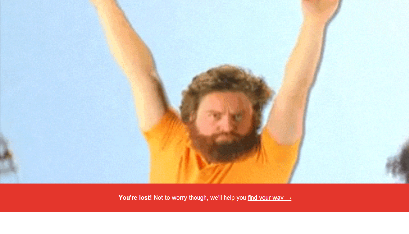 不容錯過的優秀404頁面設計欣賞