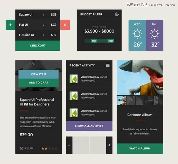 clip_image020 30款精致大氣的的網(wǎng)頁UI套裝模板下載