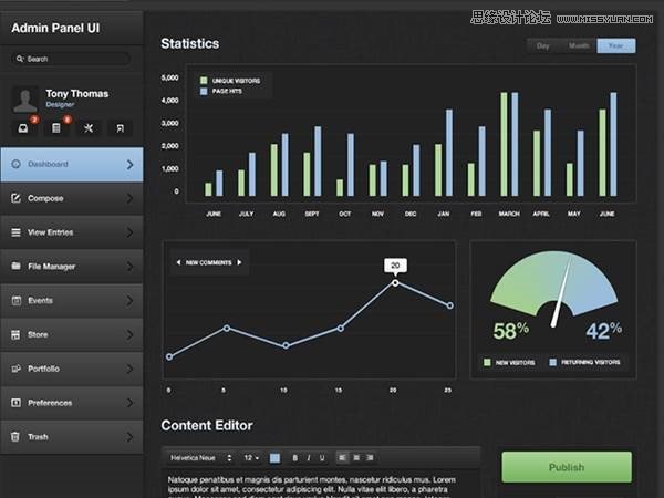 clip_image006 30款精致大氣的的網(wǎng)頁UI套裝模板下載