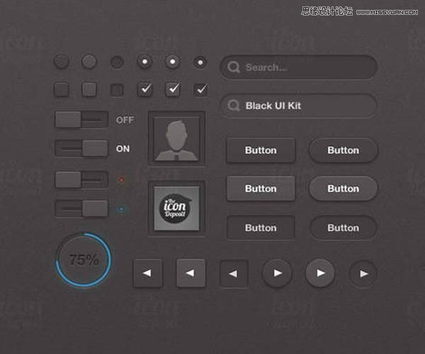 clip_image040 30款精致大氣的的網(wǎng)頁UI套裝模板下載
