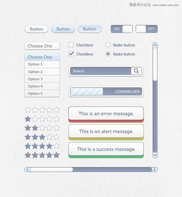 八月設(shè)計(jì)資源來了!30個精致有范的UI KIT免費(fèi)下載! 30款精致大氣的的網(wǎng)頁UI套裝模板下載