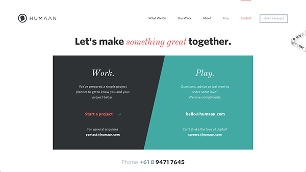 15款體驗舒適的聯系人頁面設計欣賞