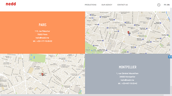 15款體驗舒適的聯系人頁面設計欣賞