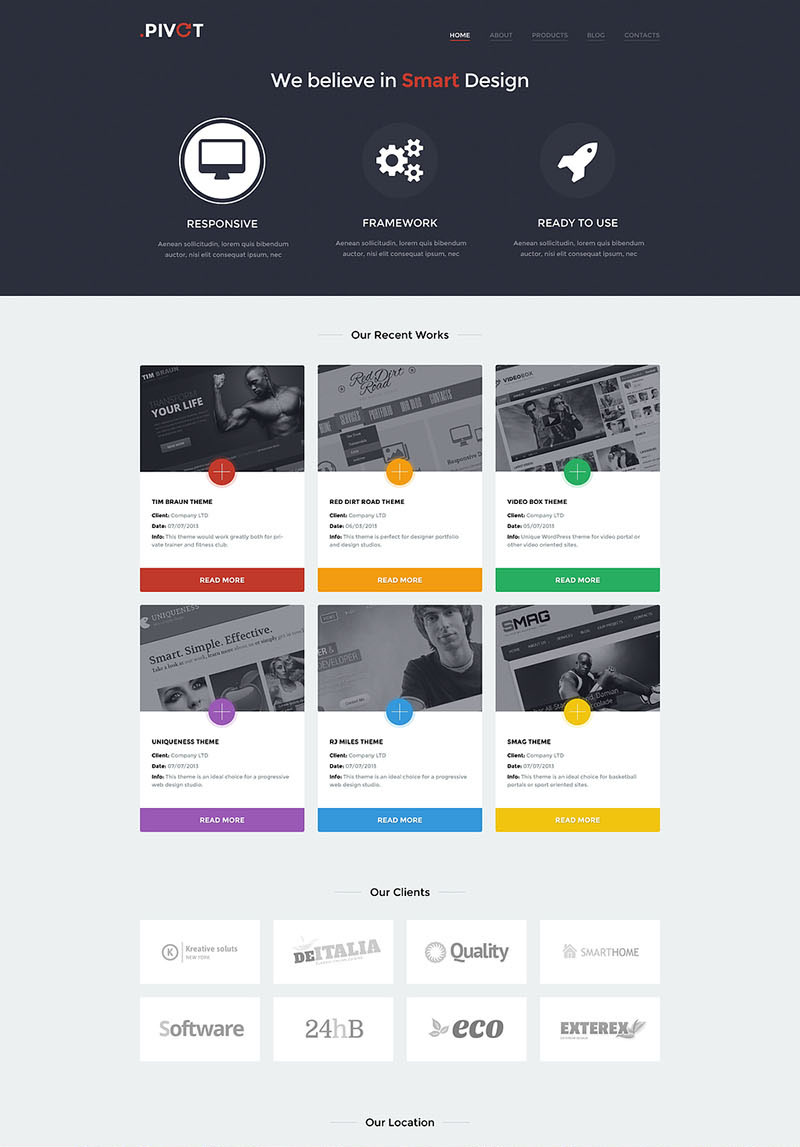 40款高質量的WordPress和Joomla模板