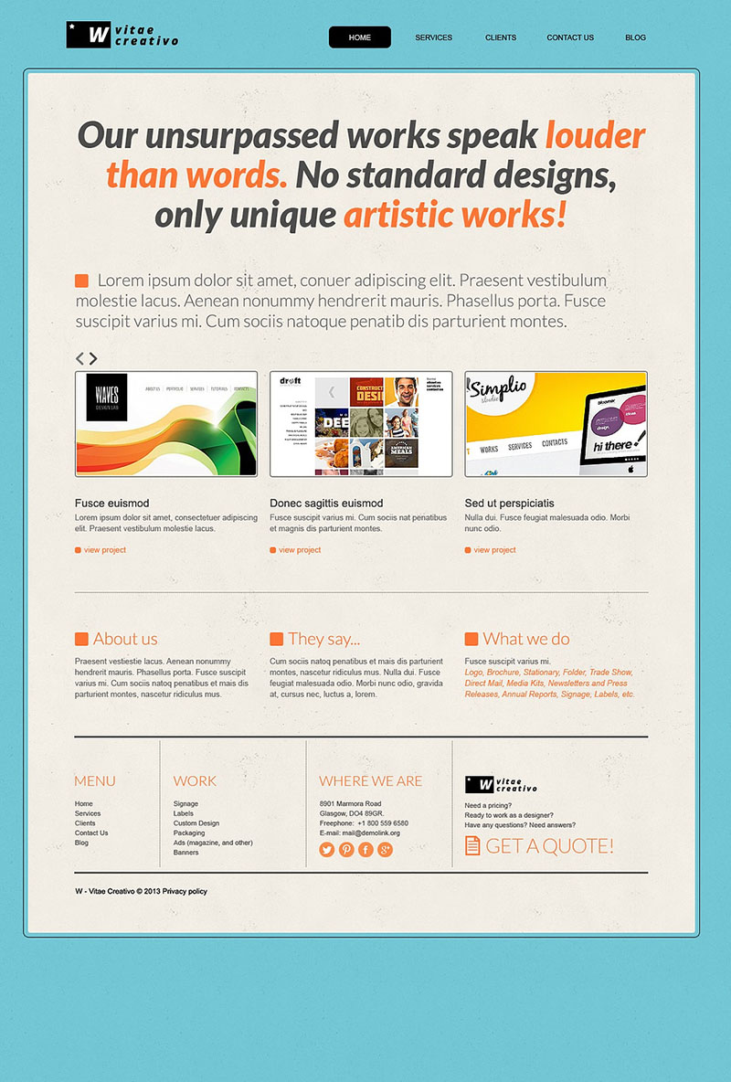 40款高質量的WordPress和Joomla模板