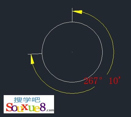 AutoCADʹ��DIMANGULAR����ǶȘ�ע