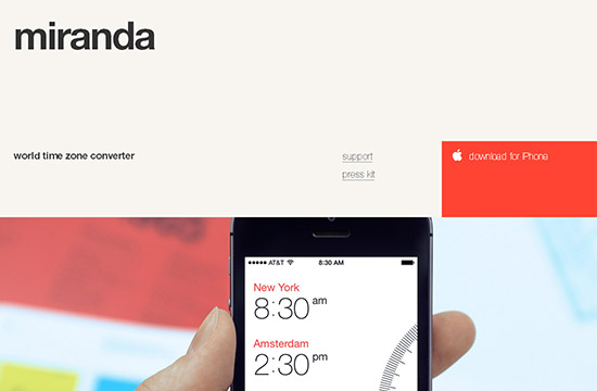 39款靈感爆棚的單頁風格網站設計欣賞