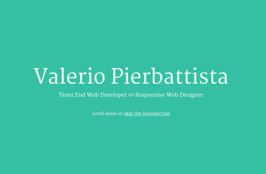 39款靈感爆棚的單頁風格網站設計欣賞