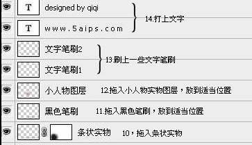 Photoshop合成歐美風頹廢簽名教程