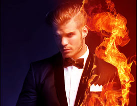 Photoshop��������Ļ���ȼ������Ч���D