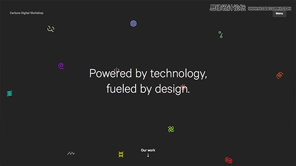 20款以細(xì)膩動(dòng)畫取勝的國(guó)外網(wǎng)頁設(shè)計(jì)欣賞