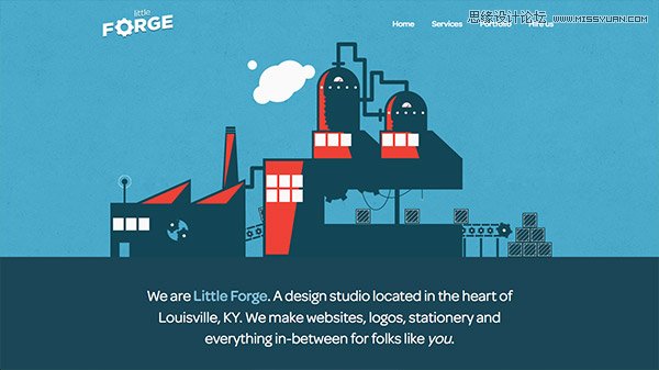 20款以細(xì)膩動(dòng)畫取勝的國(guó)外網(wǎng)頁設(shè)計(jì)欣賞