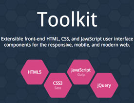 ��Bootstrap�������ǰ�˿��Toolkit