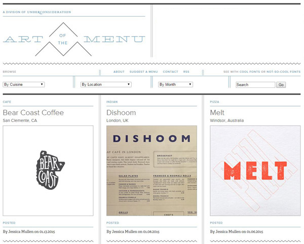 15款創意的靈感發掘類網頁設計欣賞
