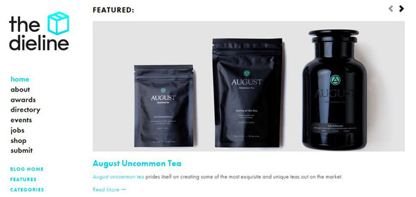 15款創意的靈感發掘類網頁設計欣賞