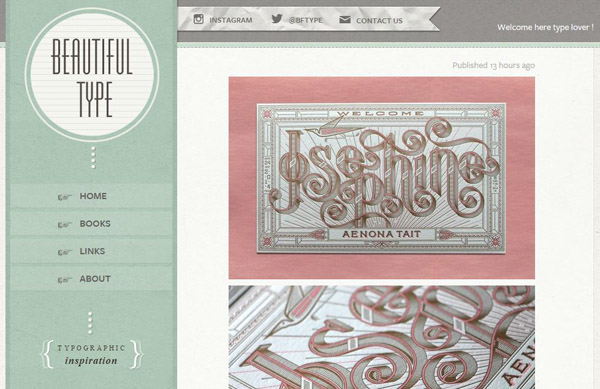 15款創意的靈感發掘類網頁設計欣賞