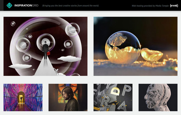 15款創意的靈感發掘類網頁設計欣賞