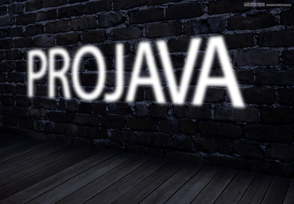 Photoshop制作超酷的藍色霓虹燈效果圖