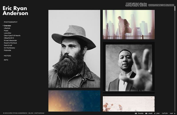 淺談如何設(shè)計高端大氣的圖片展示網(wǎng)站