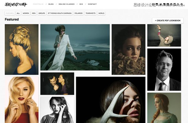 淺談如何設(shè)計高端大氣的圖片展示網(wǎng)站