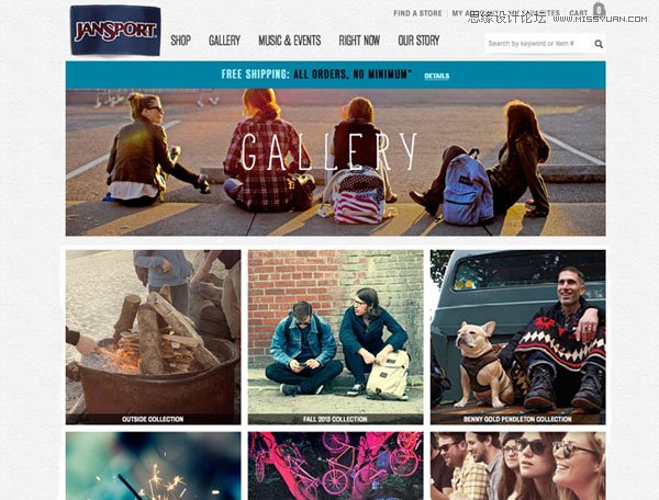 淺談如何設(shè)計高端大氣的圖片展示網(wǎng)站