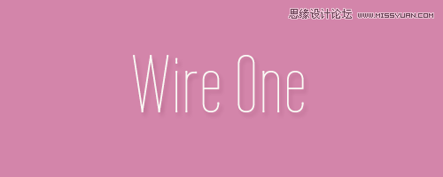 20款時尚大氣的纖細字體免費打包下載