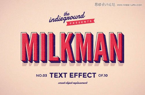 65款有吸引力的PS文字特效免費下載