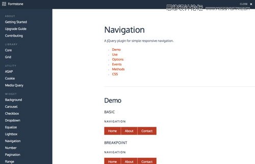 9款國外超實用的響應式導航插件下載