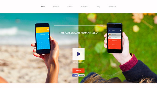 24款時(shí)尚驚艷的IOSAPP網(wǎng)站著陸頁(yè)設(shè)計(jì)