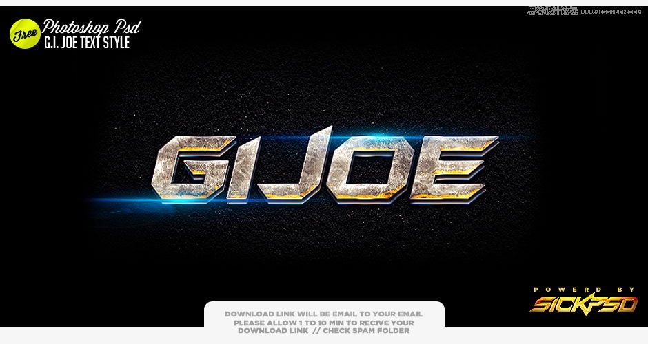 15款時(shí)尚大氣的藝術(shù)字PSD素材下載