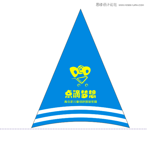 CorelDraw快速的制作廣告雨傘效果圖