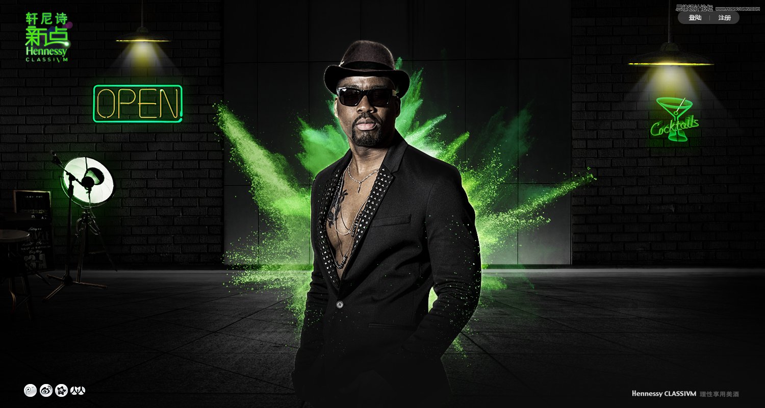 Photoshop�ϳɄ�(chu��ng)���܎��Ԋ(sh��)�ưɾW(w��ng)�(y��)ģ��