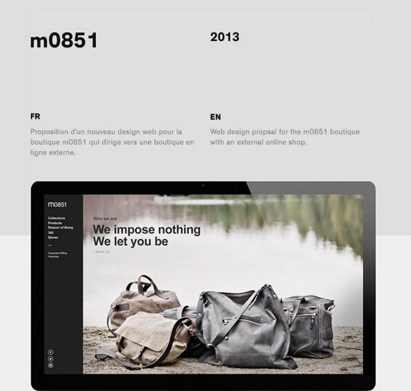 20個國外品牌電子商務網站設計欣賞