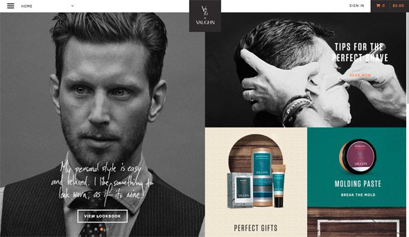 20個國外品牌電子商務網站設計欣賞