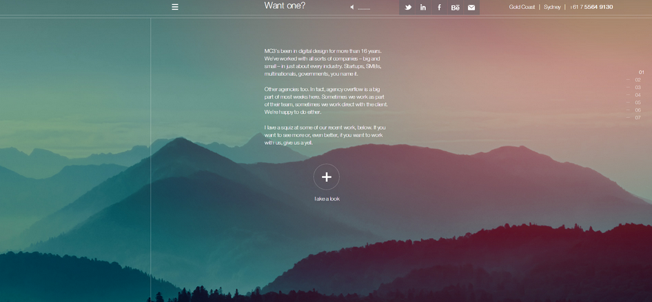 精選自然風(fēng)光大圖做背景的網(wǎng)頁設(shè)計(jì)欣賞