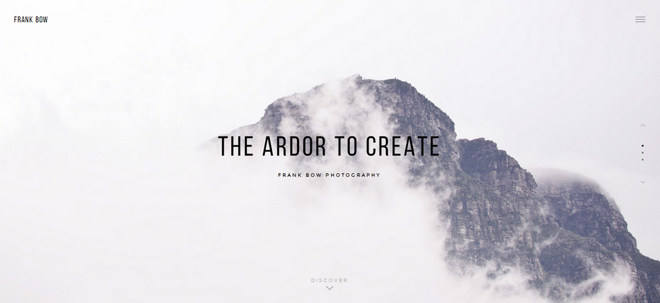 精選自然風(fēng)光大圖做背景的網(wǎng)頁設(shè)計(jì)欣賞