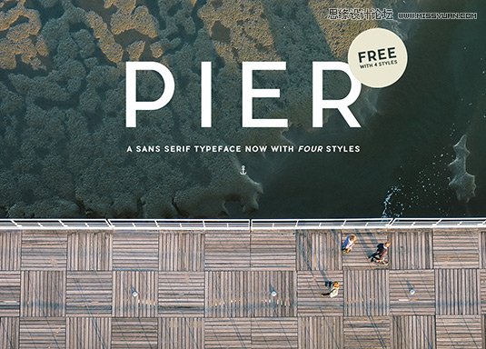 20款國外優秀設計師的頂尖字體打包下載